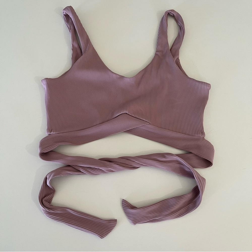 Love Tree Pink Wrap Bra Intimates size Large